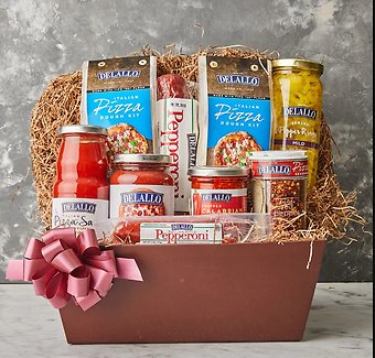Pizza Party Gift Basket