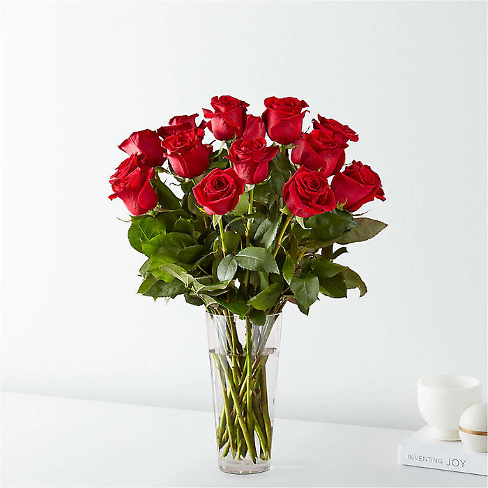 Long Stem Red Roses