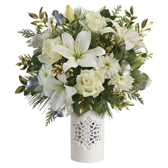 White Snowflake Bouquet