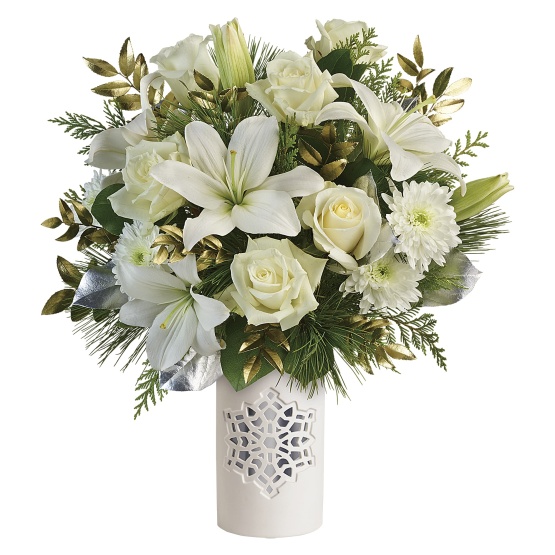 White Snowflake Bouquet