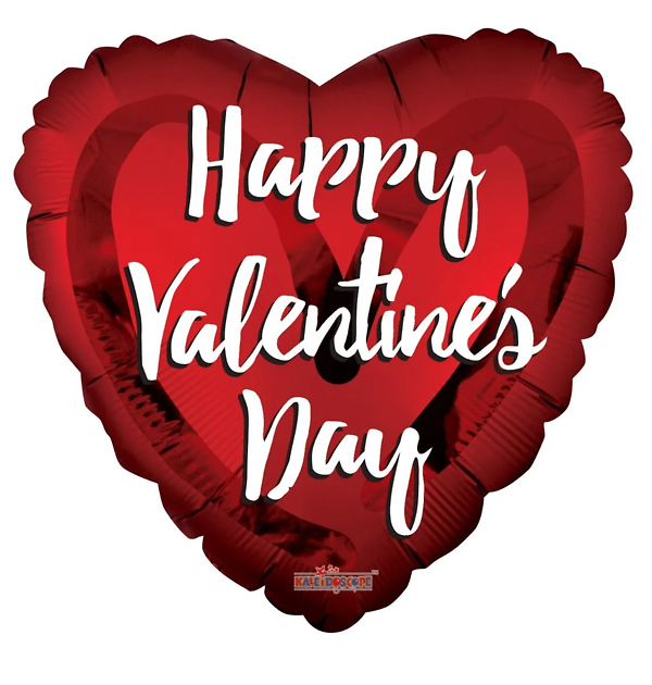 Happy Valentines Day Mylar