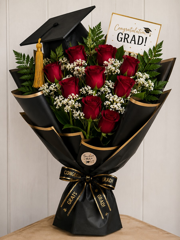 Wrapped flowers