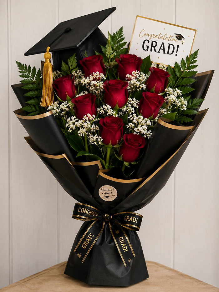 Wrapped flowers
