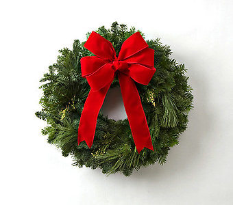 Undecorated Christmas Wreath