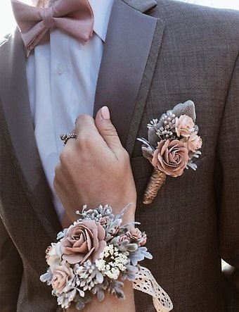 Forever Yours Boutonniere and Corsage