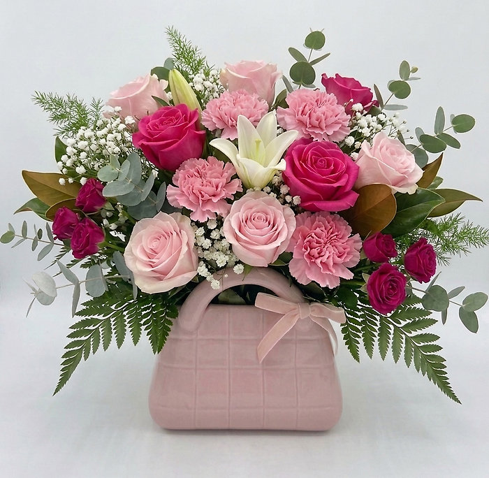 Pink Ceramic Pocket Book