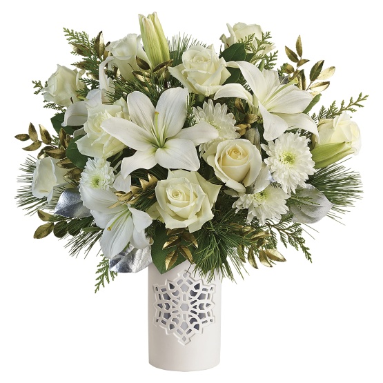 White Snowflake Bouquet