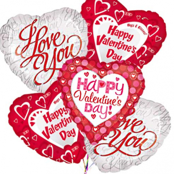 \"Happy Valentine\'s Day\" Mylar Balloon
