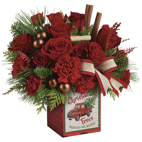 Merry Vintage Christmas Bouquet