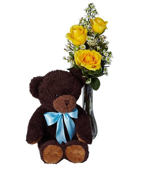 Baby Boy\'s First Bouquet