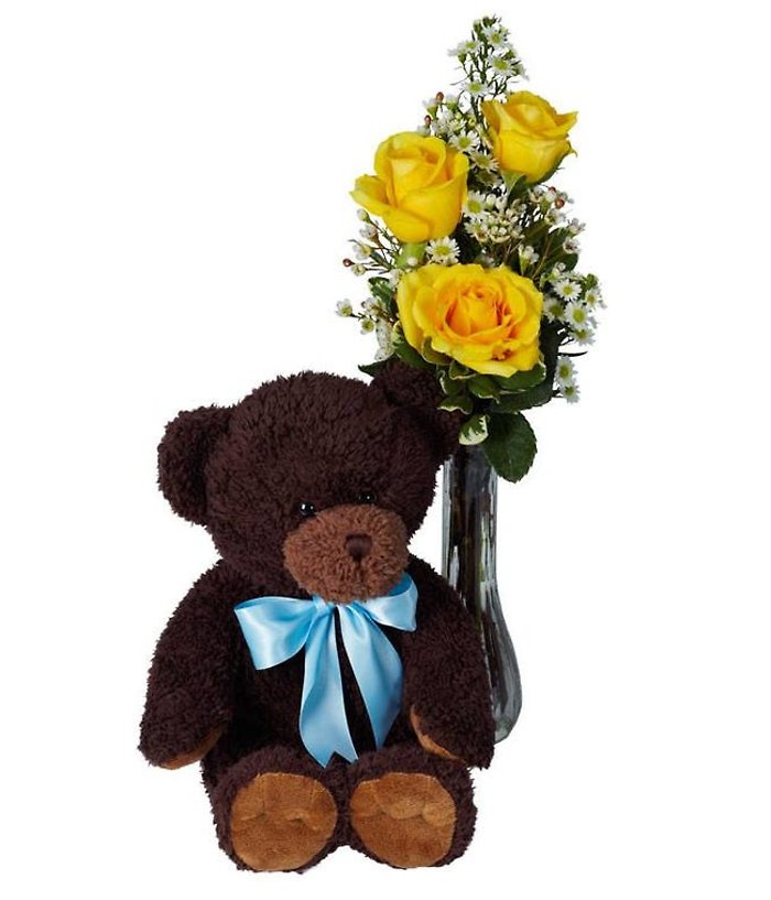 Baby Boy\'s First Bouquet