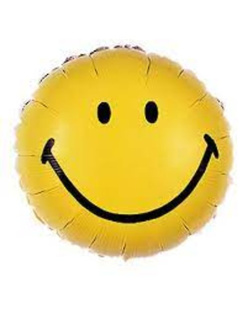 Smiley Face Mylar Balloon