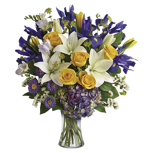Floral Spring Iris Bouquet